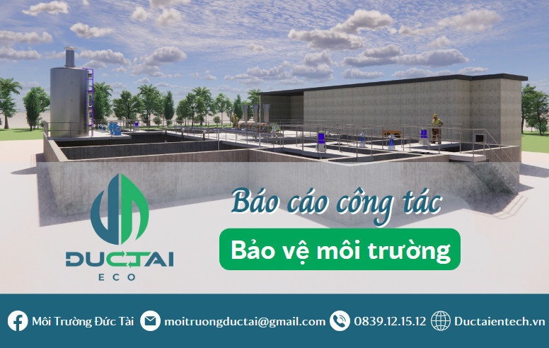 báo cáo công tác môi trường