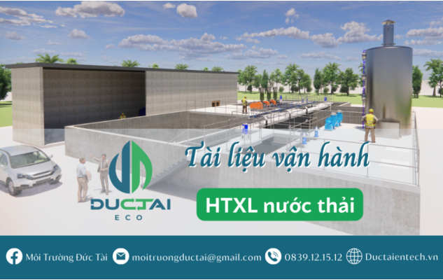 Tài liệu vận hành hệ thống xử lý nước thải chi tiết 2023