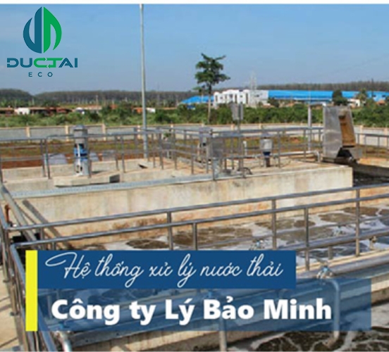 Trạm xử lý nước thải công ty Lý Bảo Minh